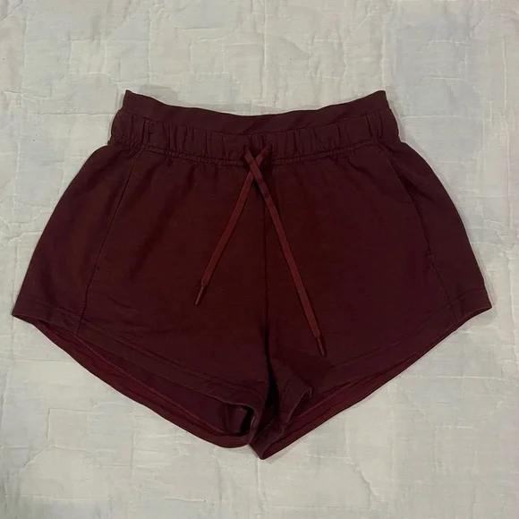 🪆 Lululemon Inner Glow Shorts~Women’s 4~Heathered Savannah~High-Rise~3” inseam - Picture 3 of 8